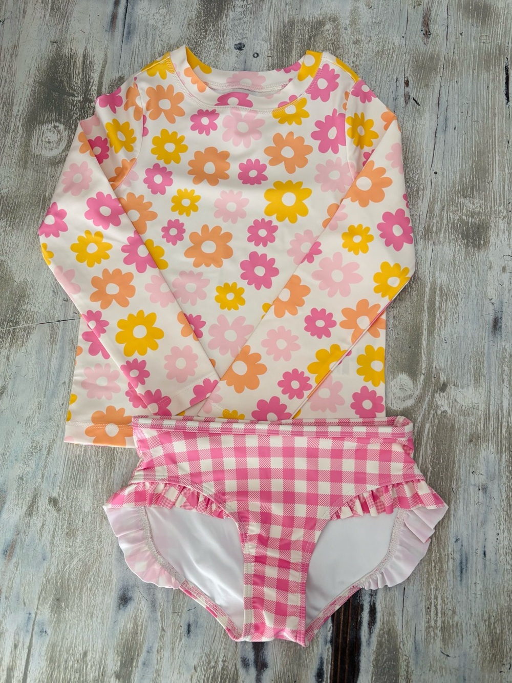NWOT Old Navy Toddler Girl Swim Set 5T